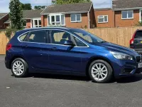 Used BMW 218 150 HP (110 kW) 2014 Blue Coupe