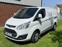 Used Ford Transit Custom Limited 125 HP (91 kW) 2016 White Van