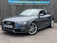 Begagnad Audi A5 S-Line 245 HK (180 kW) 2015 Grå Sportkupé