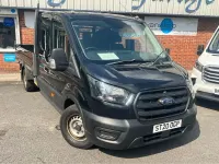 Used Ford Transit 130 HP (95 kW) 2020 Black Cabriolet
