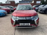 Used Mitsubishi Outlander P-HEV 2018 Red Estate