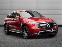 Used Mercedes EQC400 AMG line 300 kW (408 HP) 2023 Red SUV