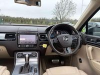 Used VW Touareg R-line 2015 Blue SUV