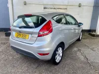 Used Ford Fiesta Zetec 2011 Silver Hatchback