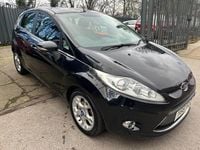 Used Ford Fiesta Zetec 2012 Black Hatchback
