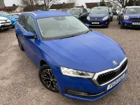 Używany Skoda Octavia SE L 116 KM (85 kW) 2021 Niebieski Kombi