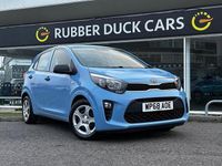 Used Kia Picanto 66 HP (48 kW) 2018 Blue Hatchback