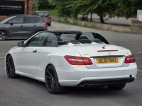 Used Mercedes E220 170 HP (125 kW) 2012 White Cabriolet