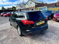 Used Ford Focus Zetec 120 HP (88 kW) 2017 Black Estate