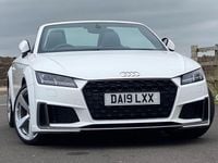 Used Audi TT S-Line 2019 Ibis white Cabriolet