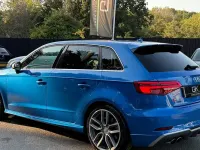 Used Audi S3 Sportback Design 310 HP (228 kW) 2018 Blue Hatchback