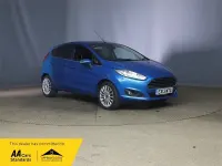 Used Ford Fiesta Titanium 2013 Blue Hatchback