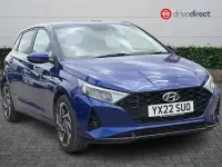 Used Hyundai i20 Premium 2022 Blue Hatchback