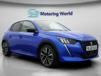 Second-hand Peugeot e-208 GT-line 100 kW (137 CP) 2020 Albastru Hatchback