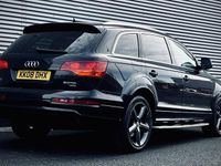 Used Audi Q7 S-Line 240 HP (176 kW) 2008 Black SUV