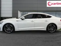Used Audi A5 Sportback S-Line 150 HP (110 kW) 2020 White Hatchback