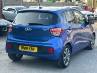 Used Hyundai i10 100 HP (73 kW) 2019 Blue Hatchback