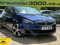 Used Peugeot 308 GT 2015 Blue Estate