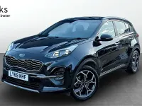 Used Kia Sportage GT-Line 174 HP (127 kW) 2019 Black SUV