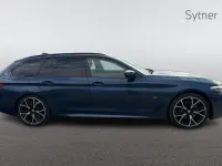 Used BMW 520 M Sport 187 HP (137 kW) 2021 Blue Estate