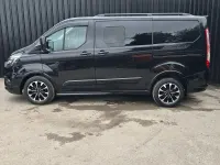 Used Ford Transit Custom Sport 185 HP (136 kW) 2021 Black Van