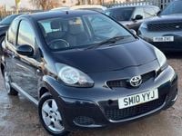 Used Toyota Aygo 67 HP (49 kW) 2010 Black Hatchback