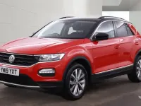 Used VW T-Roc Design 150 HP (110 kW) 2019 Red SUV