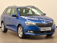 Used Skoda Fabia SE L 110 HP (80 kW) 2018 Blue Estate