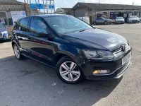 Used VW Polo Edition 90 HP (66 kW) 2017 Black Hatchback
