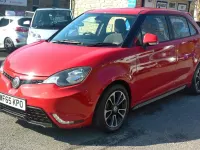 Used MG MG3 106 HP (77 kW) 2015 Red Hatchback