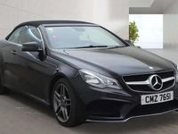 Used Mercedes E250 AMG 2013 Black Cabriolet