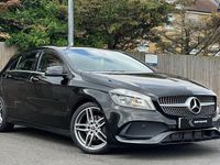 Used Mercedes A160 AMG line 2017 Black Hatchback