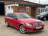 Used Mercedes C180 2012 Red Estate