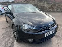 Used VW Golf Cabriolet GT 140 HP (102 kW) 2013 Black Cabriolet