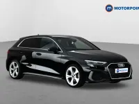 Used Audi A3 S-Line 2023 Black Sedan