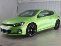 Used VW Scirocco R-line 184 HP (135 kW) 2016 Green Coupe