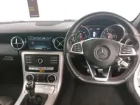 Used Mercedes SLC200 AMG line 184 HP (135 kW) 2016 White Cabriolet