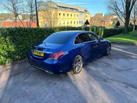 Used Mercedes C200 AMG Line Premium 2020 Blue Sedan