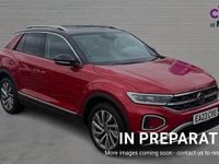 Used VW T-Roc Style 150 HP (110 kW) 2023 Kings red SUV