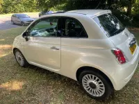 Used Fiat 500 Lounge 85 HP (62 kW) 2012 White Hatchback