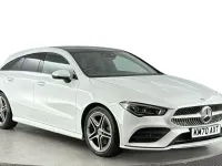 Used Mercedes CLA220 Shooting Brake AMG line 190 HP (139 kW) 2020 White Estate