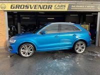 Used Audi Q3 S-Line 150 HP (110 kW) 2017 Blue SUV