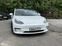 Used Tesla Model 3 Performance 461 kW (627 HP) 2020 White Sedan