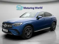 Used Mercedes GLC300e AMG line 313 HP (230 kW) 2024 Blue SUV
