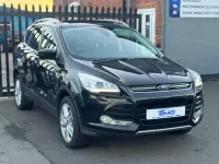 Käytetty Ford Kuga Titanium X 180 HP (132 kW) 2015 Musta Katumaasturi