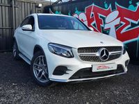 Used Mercedes GLC350 AMG Line Premium Plus 258 HP (189 kW) 2017 White Coupe