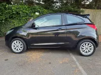 Used Ford Ka 69 HP (50 kW) 2013 Black Hatchback