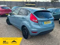 Used Ford Fiesta Style 96 HP (70 kW) 2009 Blue Hatchback