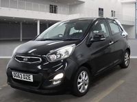 Used Kia Picanto 85 HP (62 kW) 2013 Black Hatchback