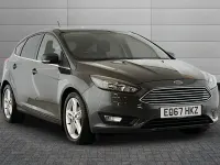 Used Ford Focus Zetec 118 HP (86 kW) 2017 Magnetic grey Hatchback